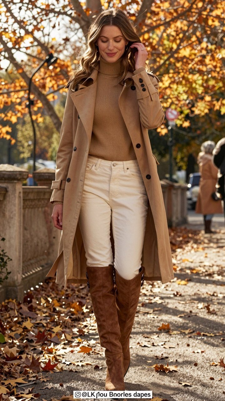 Selecting the Right Boots for a Camel Coat Outfit