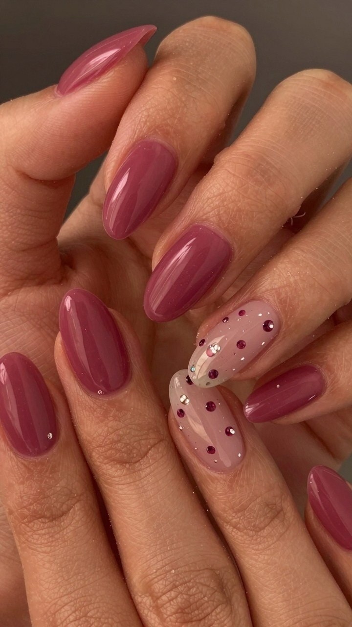 Selecting Subtle Accent Gems for Minimalist Pink Nails