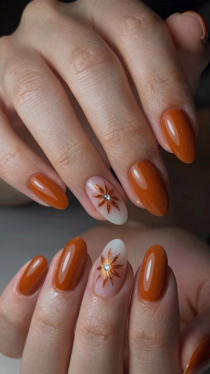 Choosing Between Solid Rust Polishes and Starburst Accent Nails