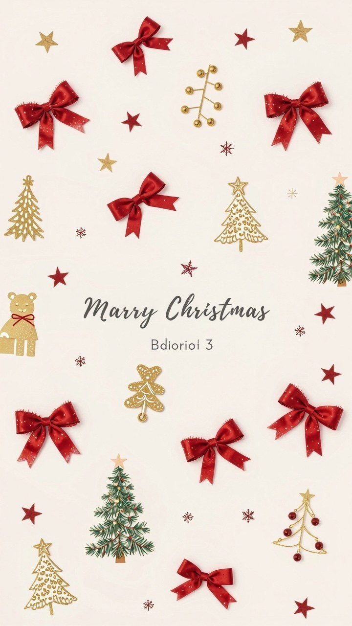 Selecting Festive Bow and Tree Harvest Wallpaper Designs