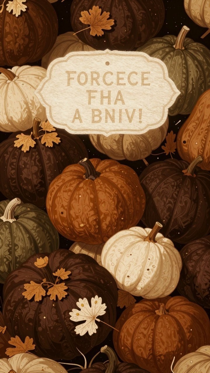 Selecting Pumpkin Patch iPhone Backgrounds for Thanksgiving