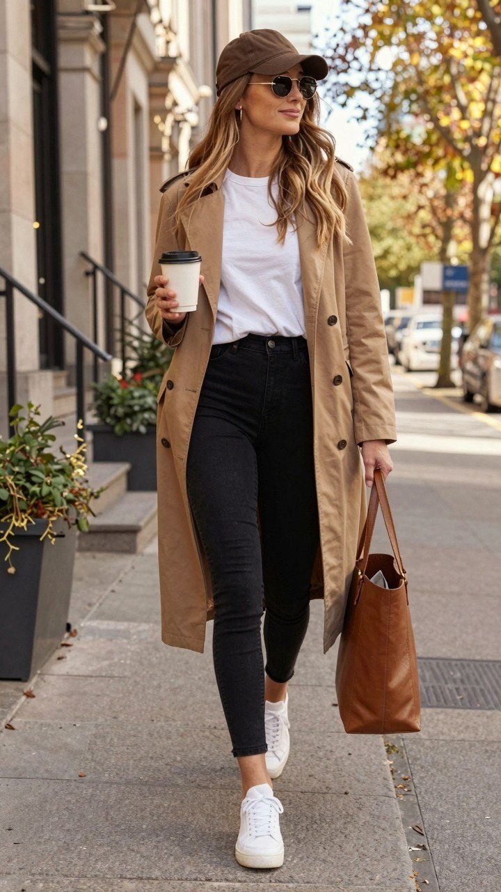 Choosing a Trench Coat for Layering Over Fall Outfits