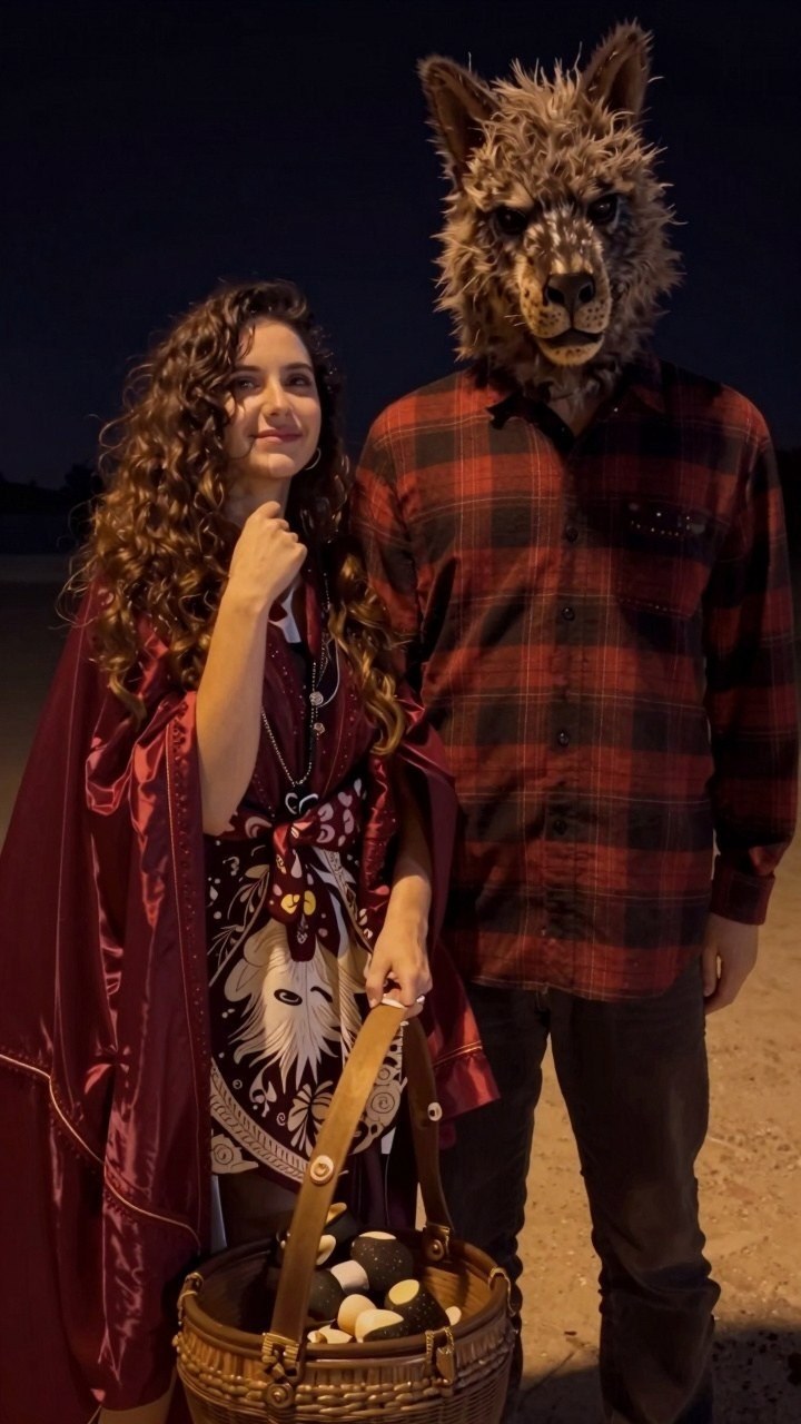 Little Red Riding Hood and the Big Bad Wolf Costume