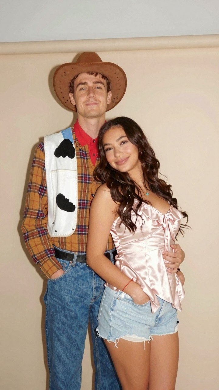 Rustic Cowboy and Woods Vibe for Autumn Couples