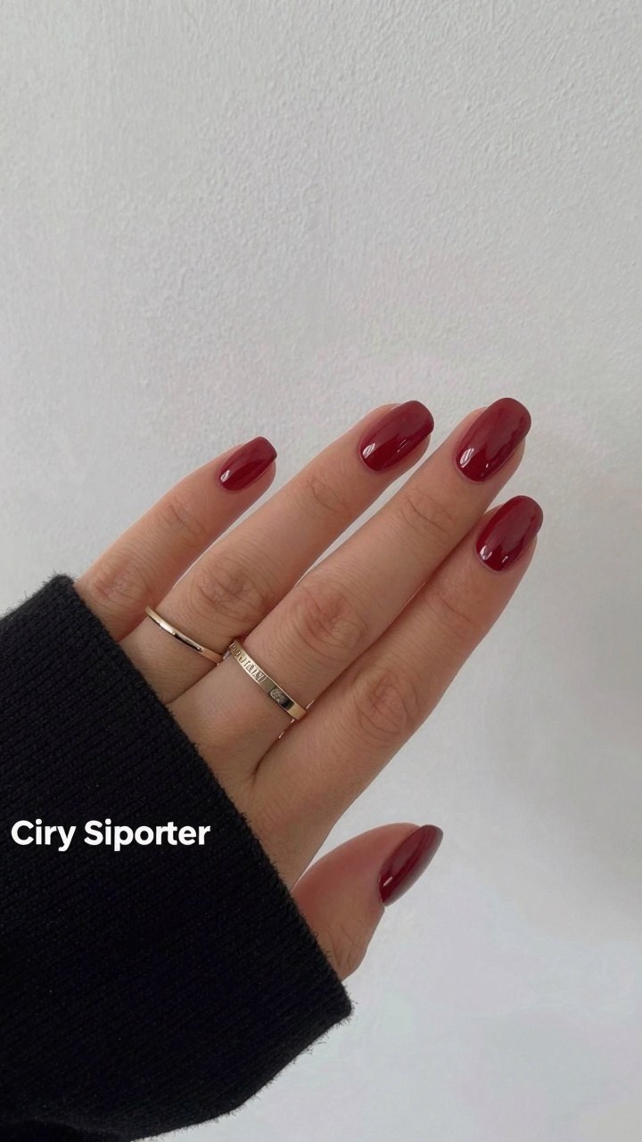 Choosing the Right Burgundy Shade for Your Polka Dot Manicure