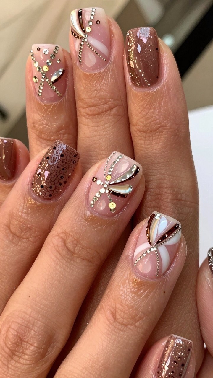 Choosing Between Subtle Waves and Bold Rhinestone Accents