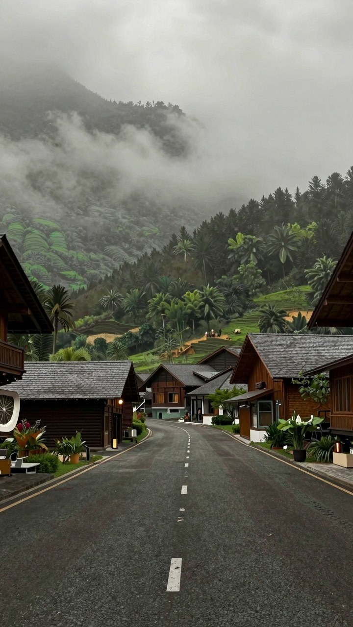 Selecting Quiet Mountain Village Wallpapers for Deep Focus