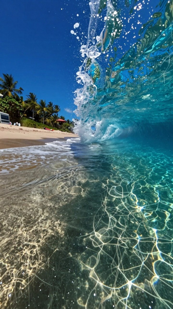 Choosing Tropical Ocean Wave Wallpapers for Winter Screens
