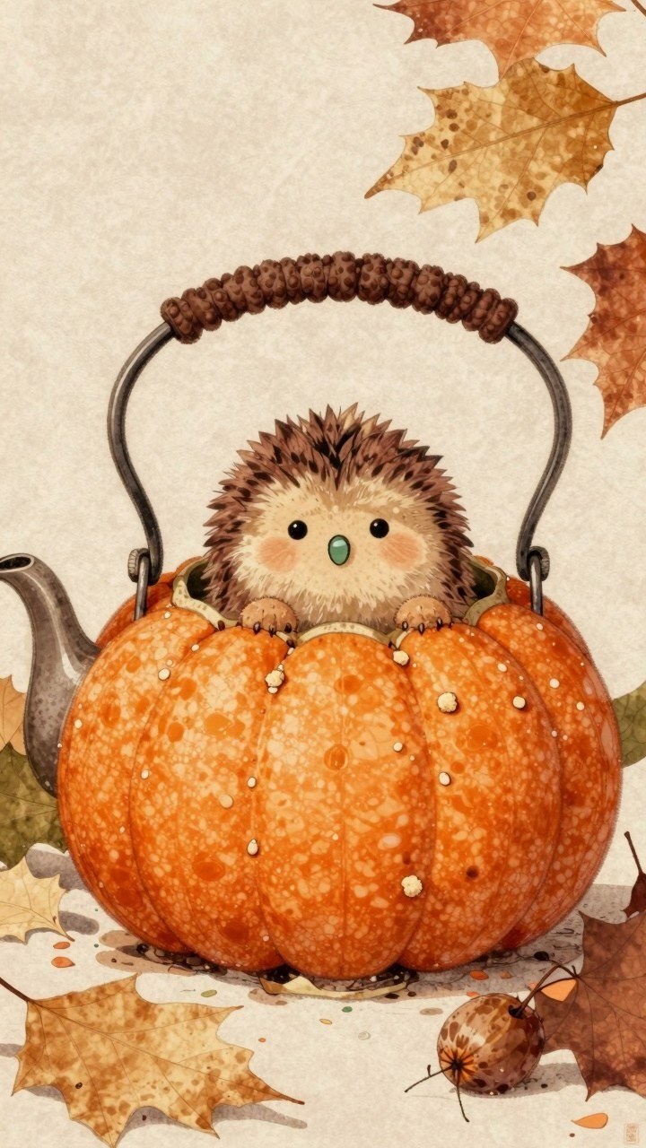 Selecting Seasonal Watercolor Hedgehog Wallpapers