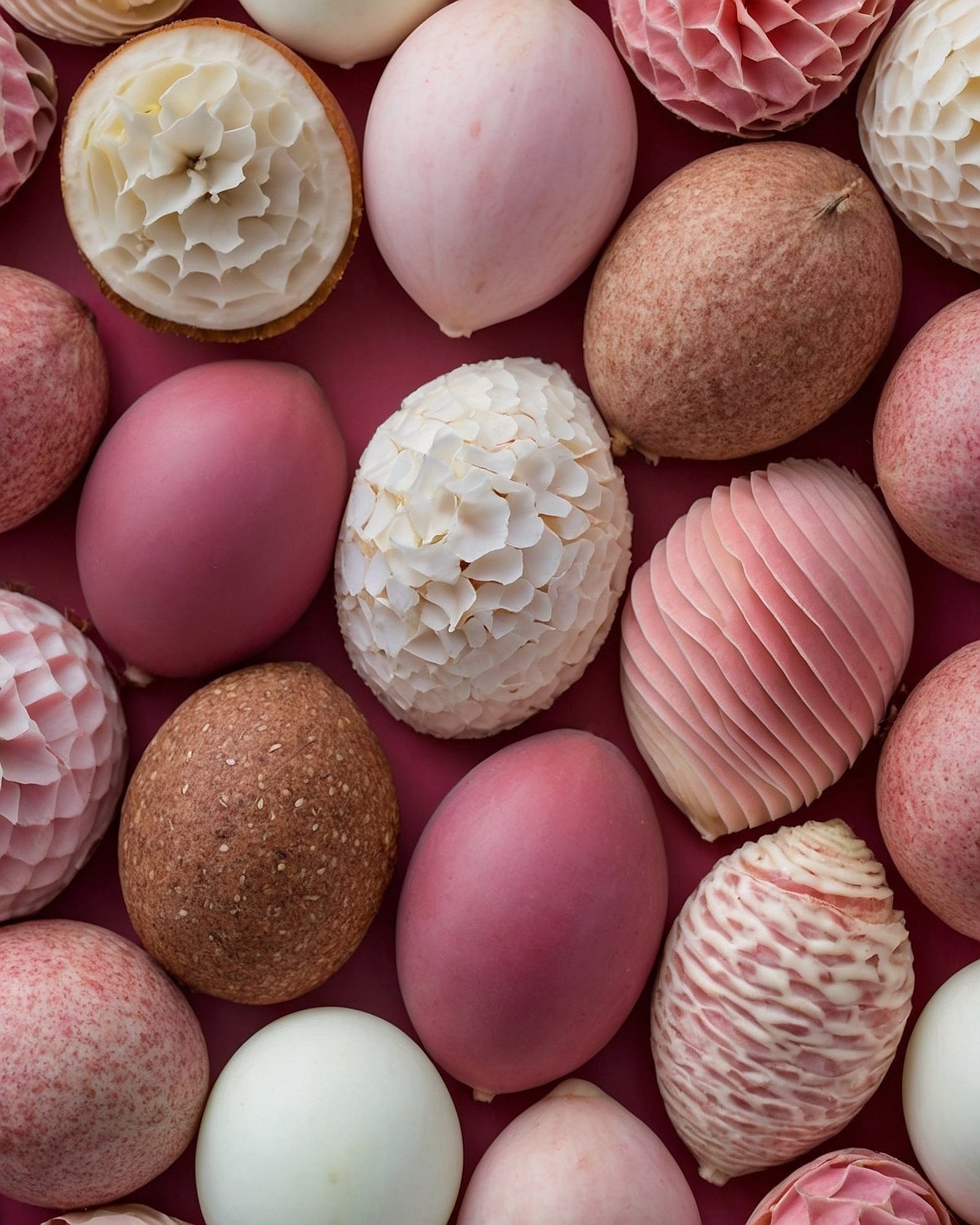 A Spectrum of Dusty Rose and Warm Earth Tones