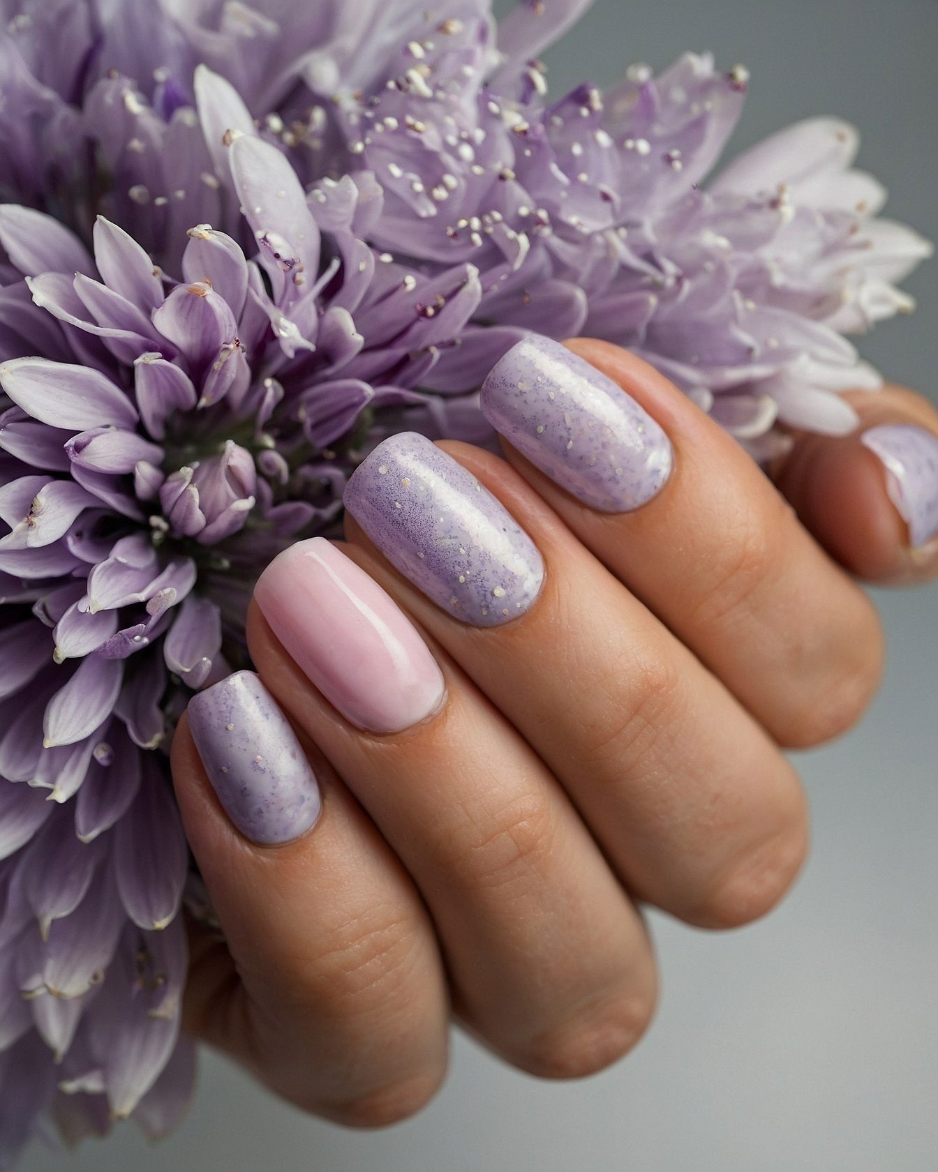 Lavender Dreams and Rose Petal Accents