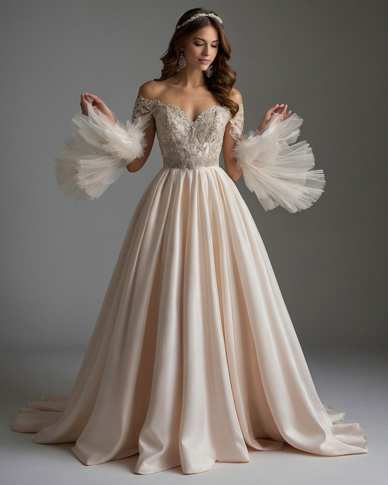 Warm Ivory and Soft Beige Tones