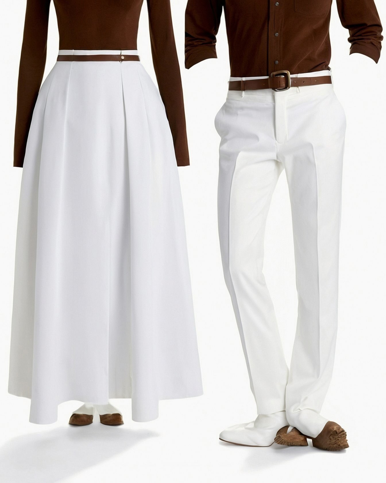 Rich Chocolate and Crisp White Pairing