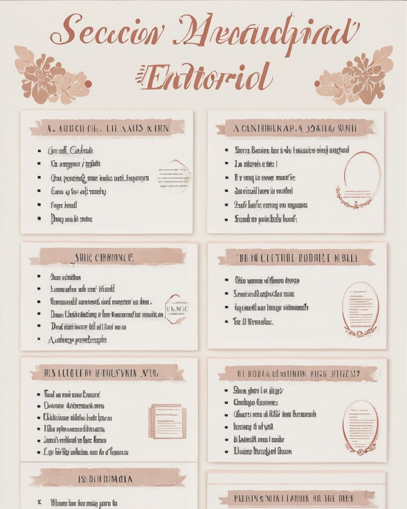 Soft Rose and Cobblestone Grey Text Layout