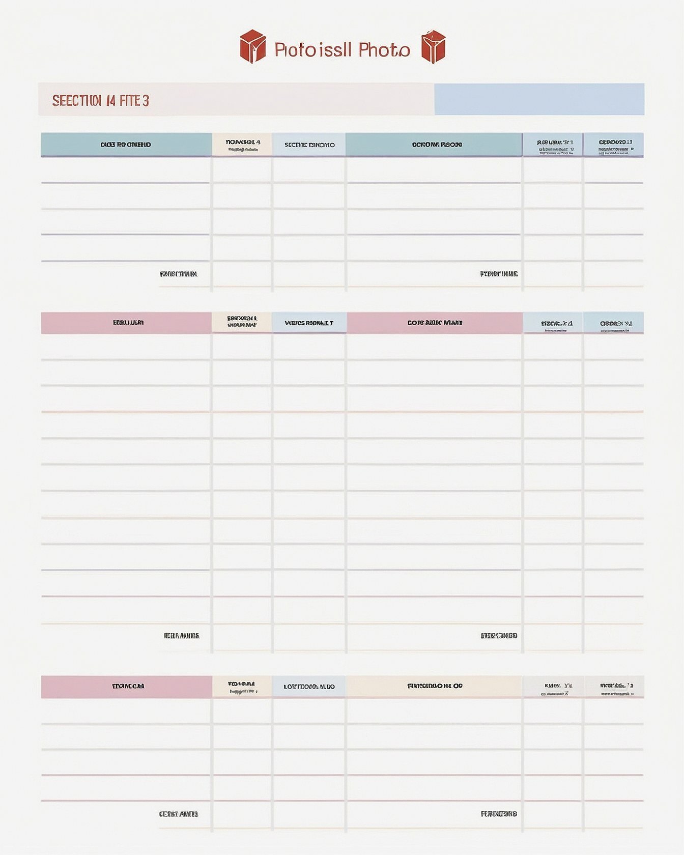 A Soft Palette of Pastel Blues and Blush Pinks