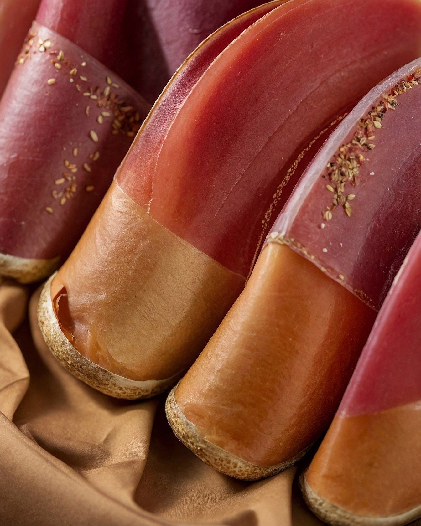 Warm Rustic Red and Tan Hues