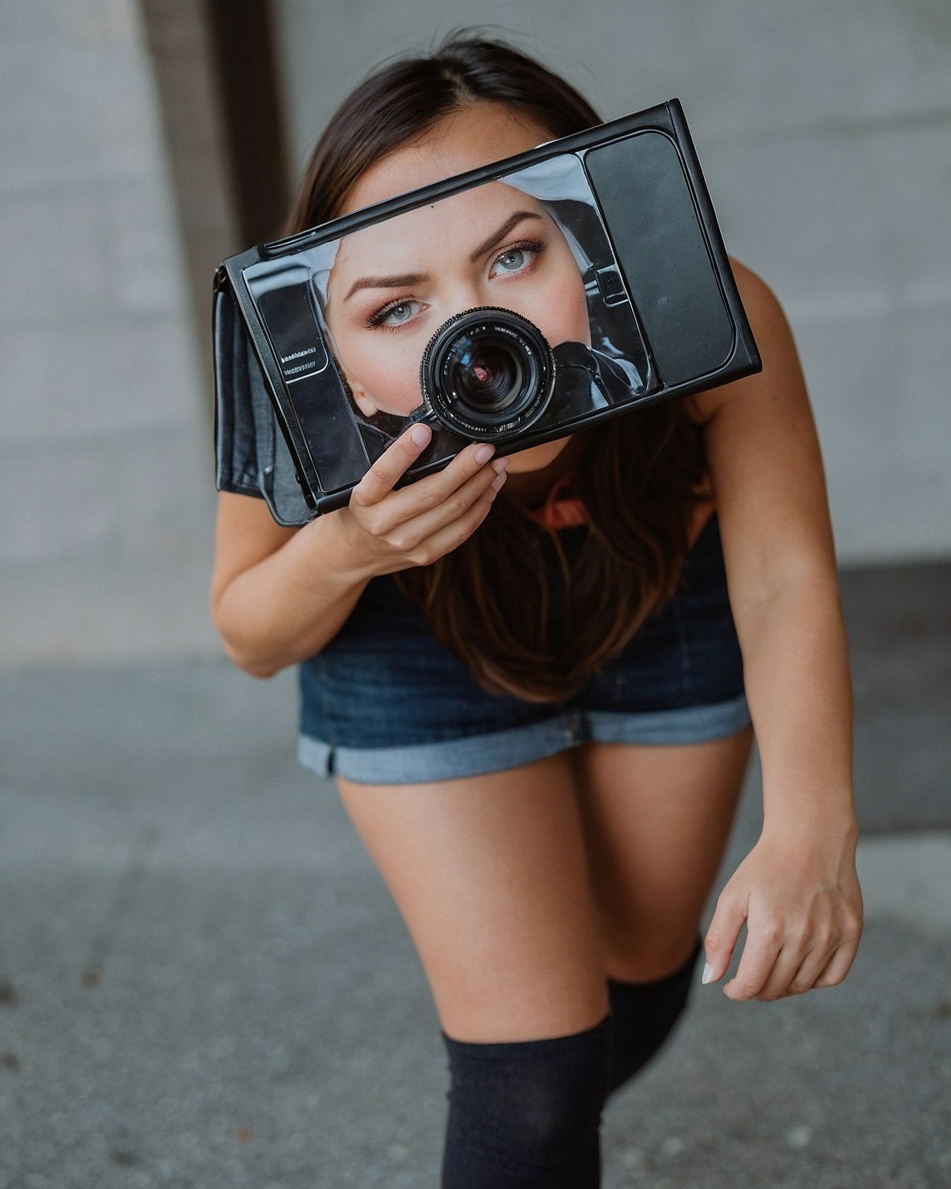 Keeping Safety Glasses Fog Free During Outdoor Fall Photo Shoots