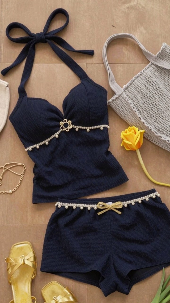 Caring for Embellished Two Piece Swimsuits