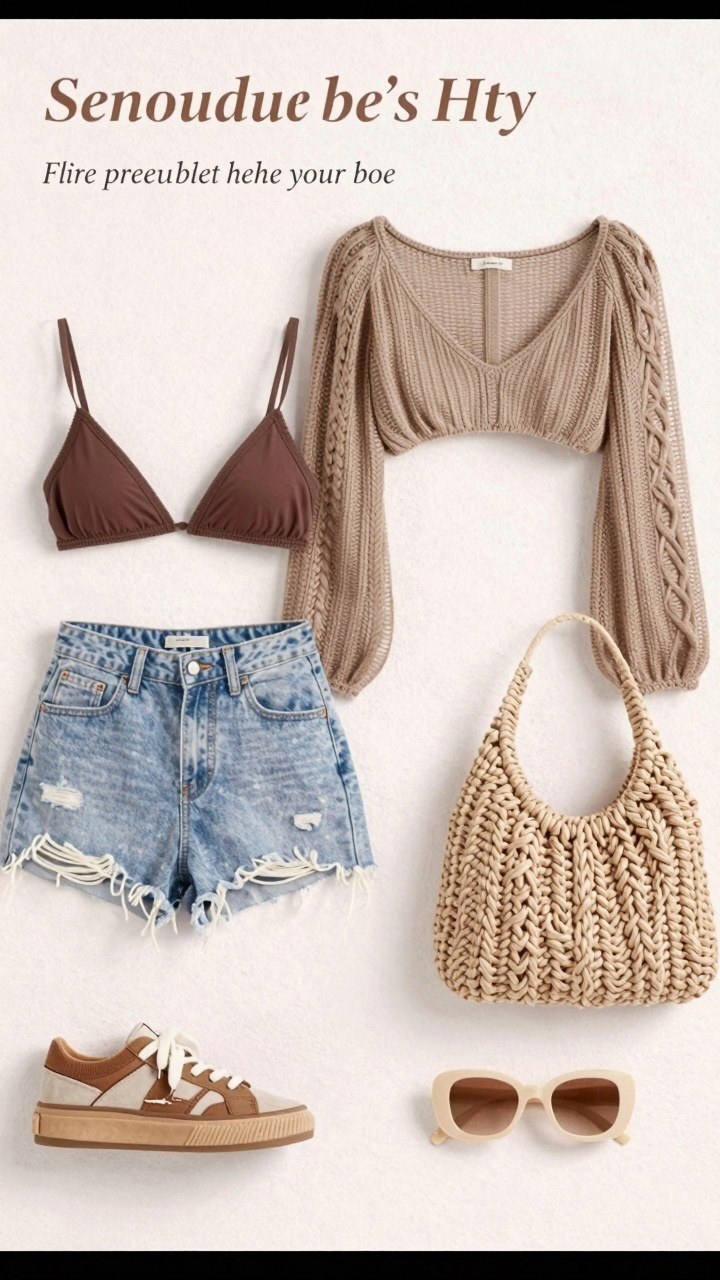 Keeping Knit Sweaters And Denim Shorts Fresh For The Coast