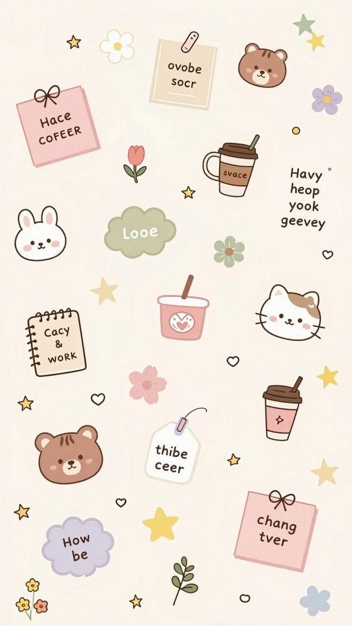 Keeping Cute Kawaii Bear and Daisy Phone Wallpapers Clean