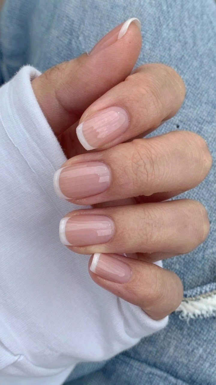 Keeping Short French Tip Nails Neat and Clean