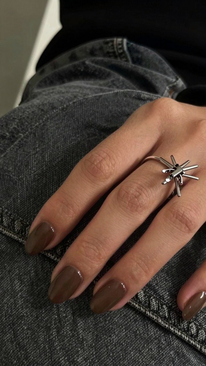 Keeping Dark Brown Manicures Chip Free All Season Long