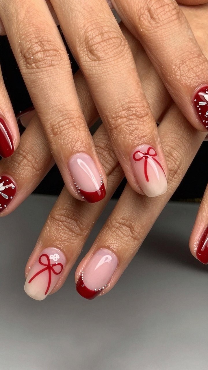 Maintaining Long Lasting Red and White Bow Nail Designs