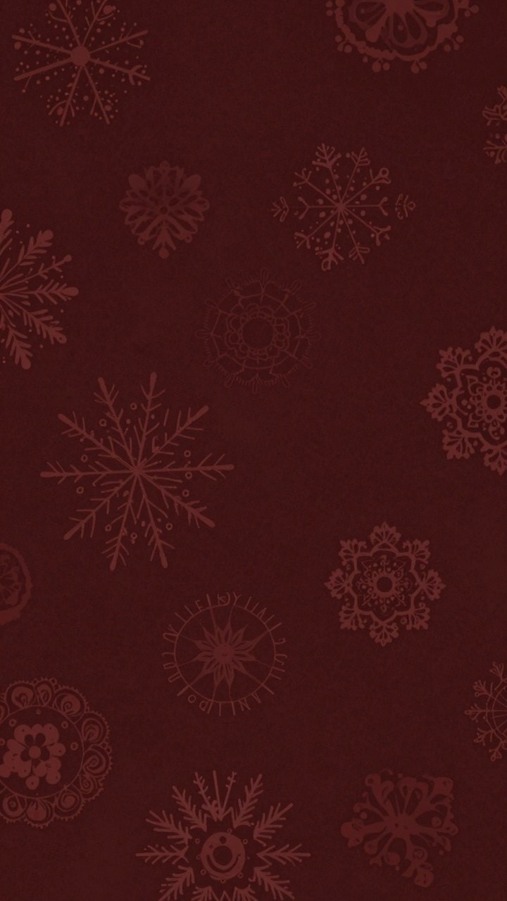 Styling Winter Cherry Wallpaper with Subtle Snowflake Details