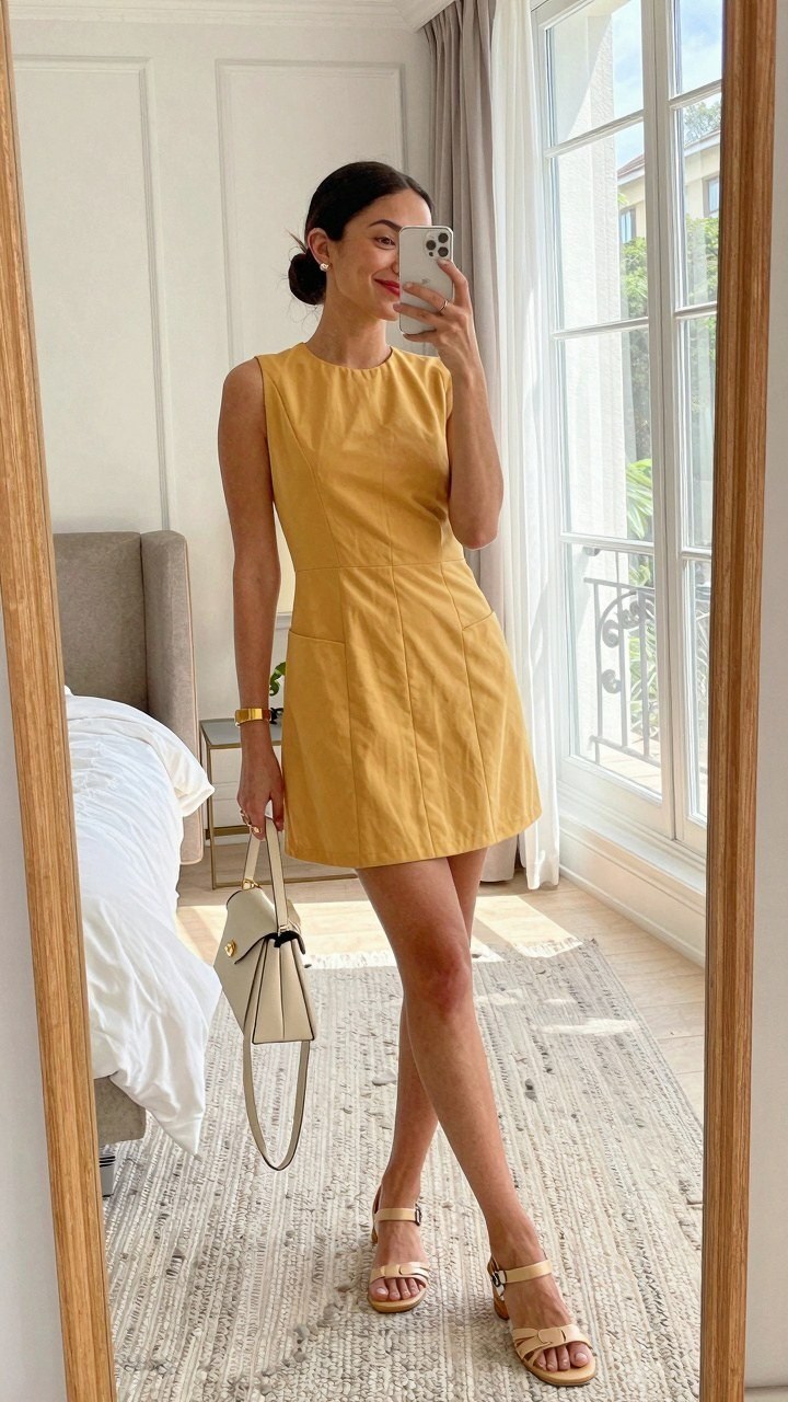 Keeping Your Yellow Sleeveless Swim Dress Looking Fresh All Summer
