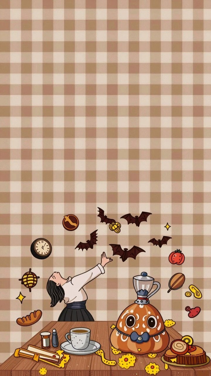 Styling iPhone Wallpapers With Whimsical Thanksgiving Themes