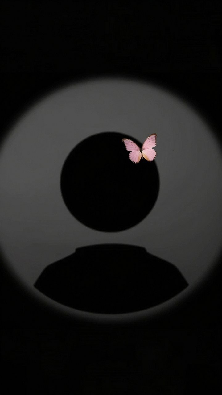 Minimalist Butterfly Silhouettes For Clean Profile Themes