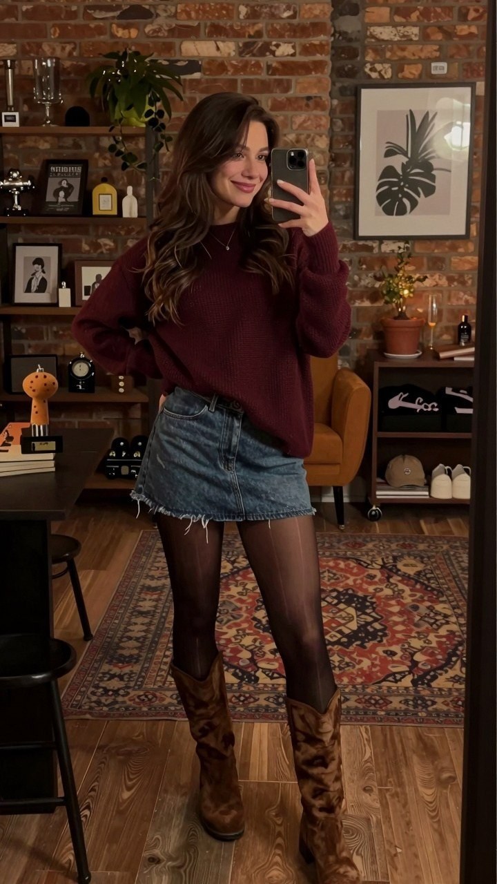 Caring for Knit Sweaters and Denim Skirts in Fall