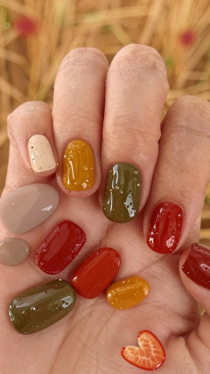 Keeping Multi-Tone Fall Nail Polish Chip Free