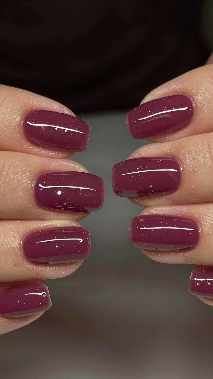 Sealing Your Burgundy Dot Manicure for Lasting Wear