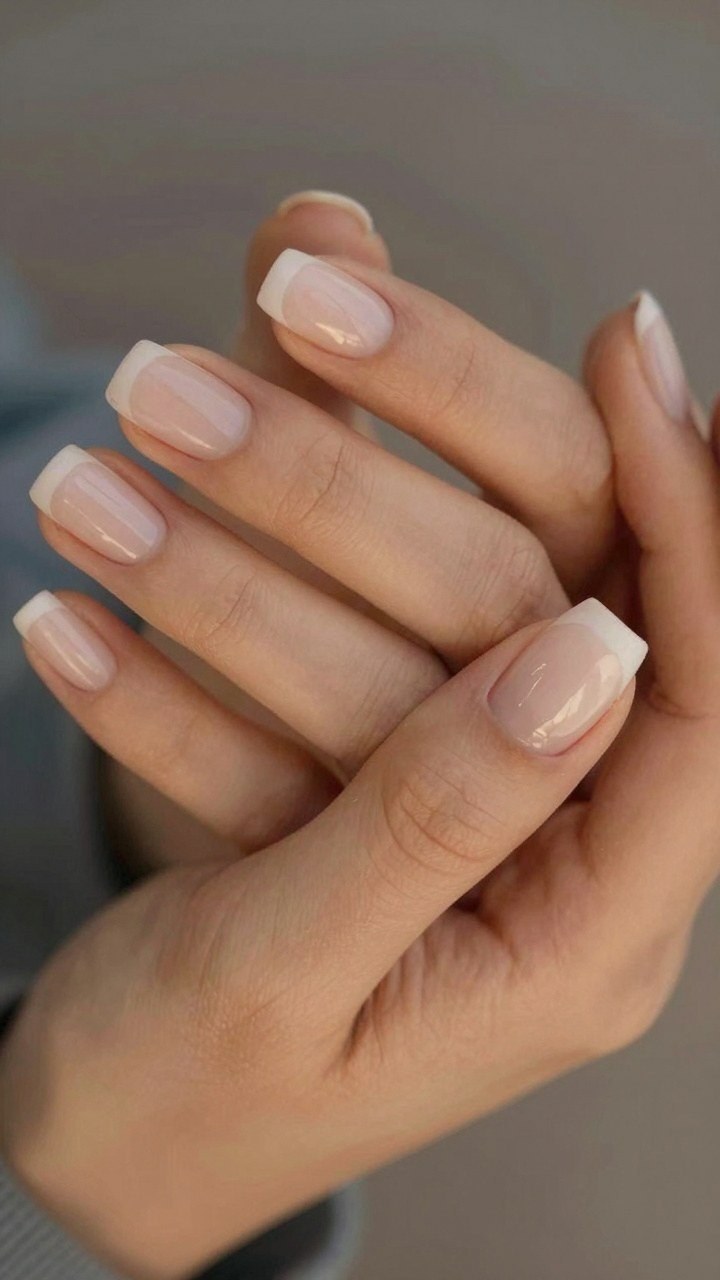 Keeping Classic White Tip French Manicures Chip Free