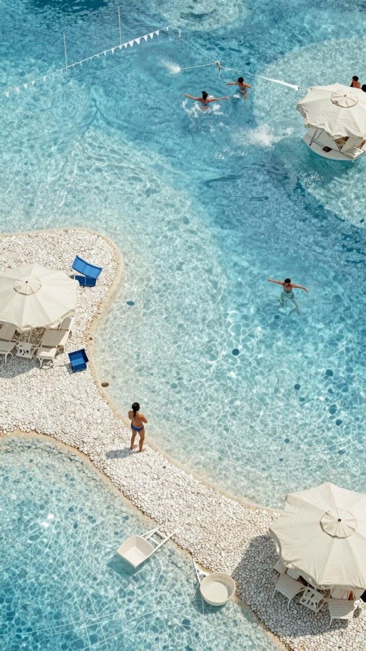 Adding Warm Thermal Pool Scenes to Your Phone Wallpaper