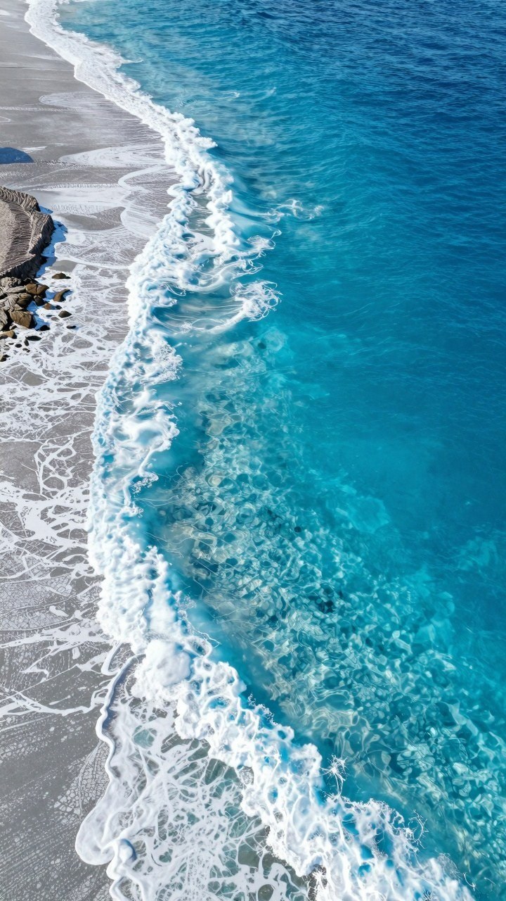 Selecting Gentle Sandy Shore Wallpapers for Winter Phones