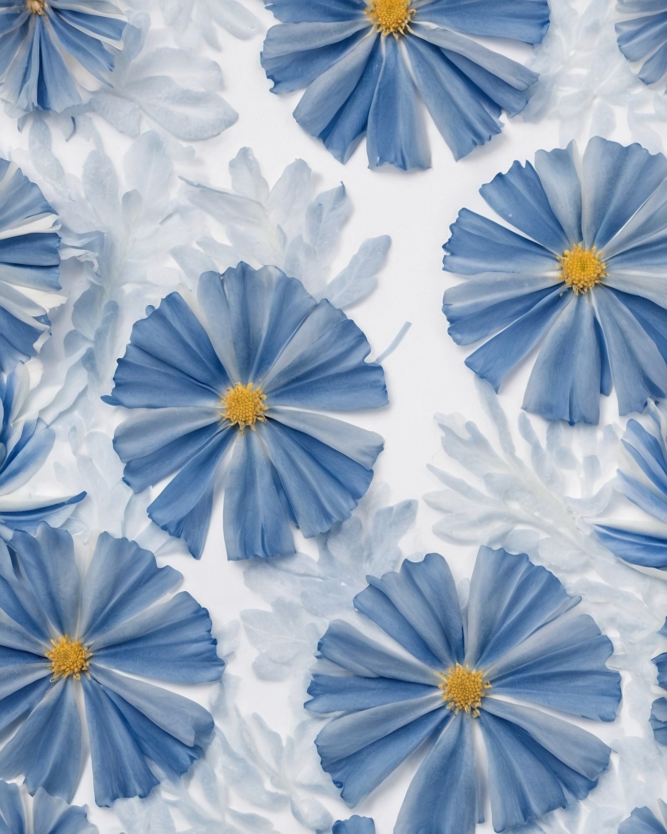Sharp Petals Versus Soft Leaf Backdrops