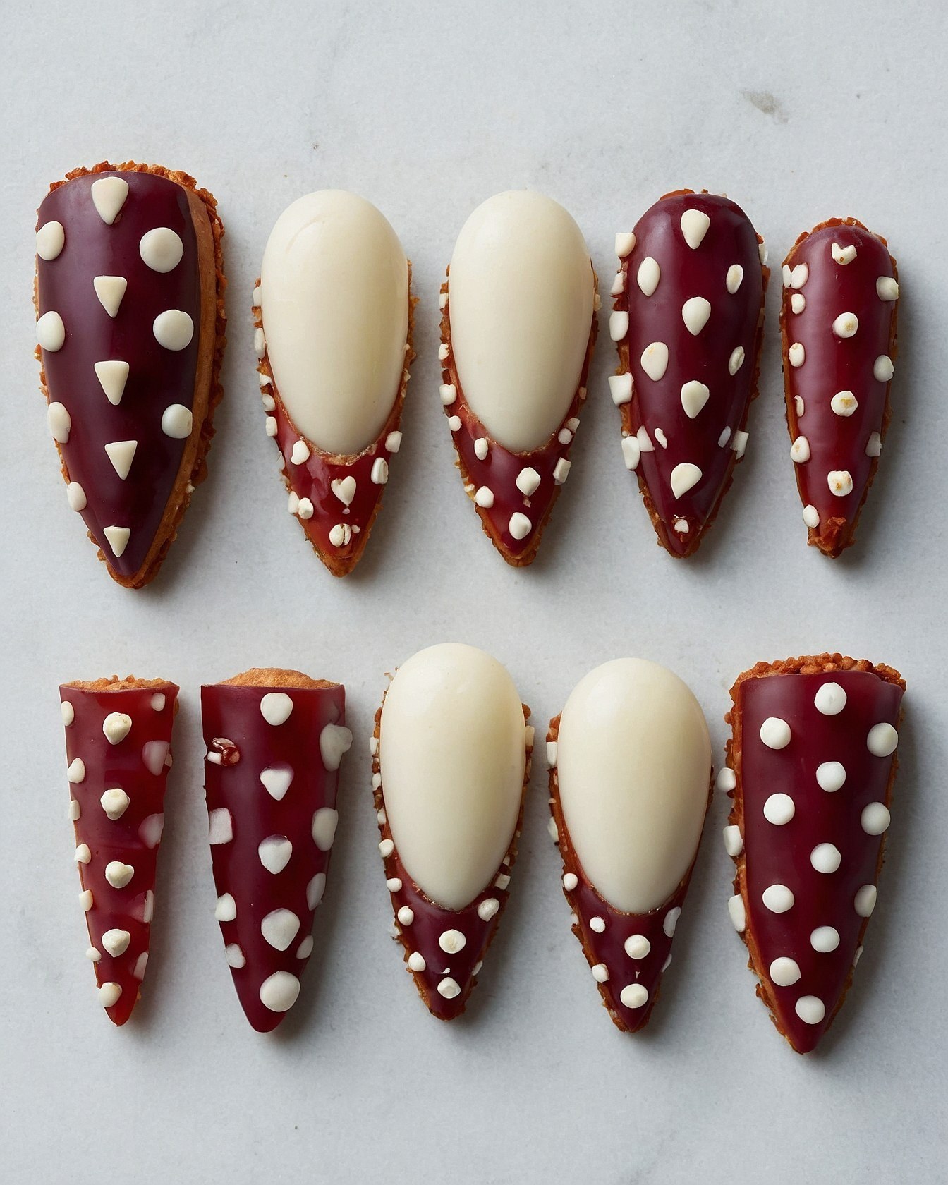 Sculptural Confections Meet Organic Textures