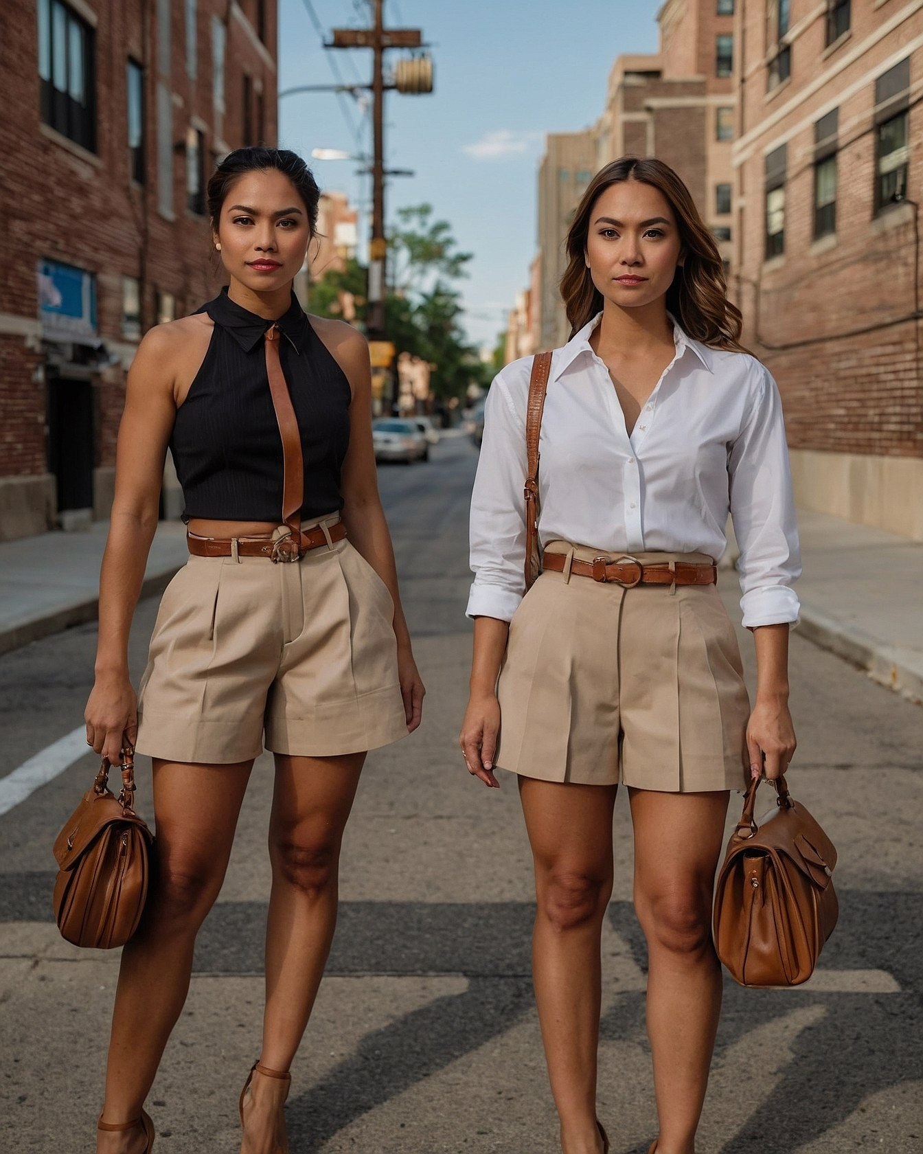 Structured Separates Meet Relaxed Vibes on City Street