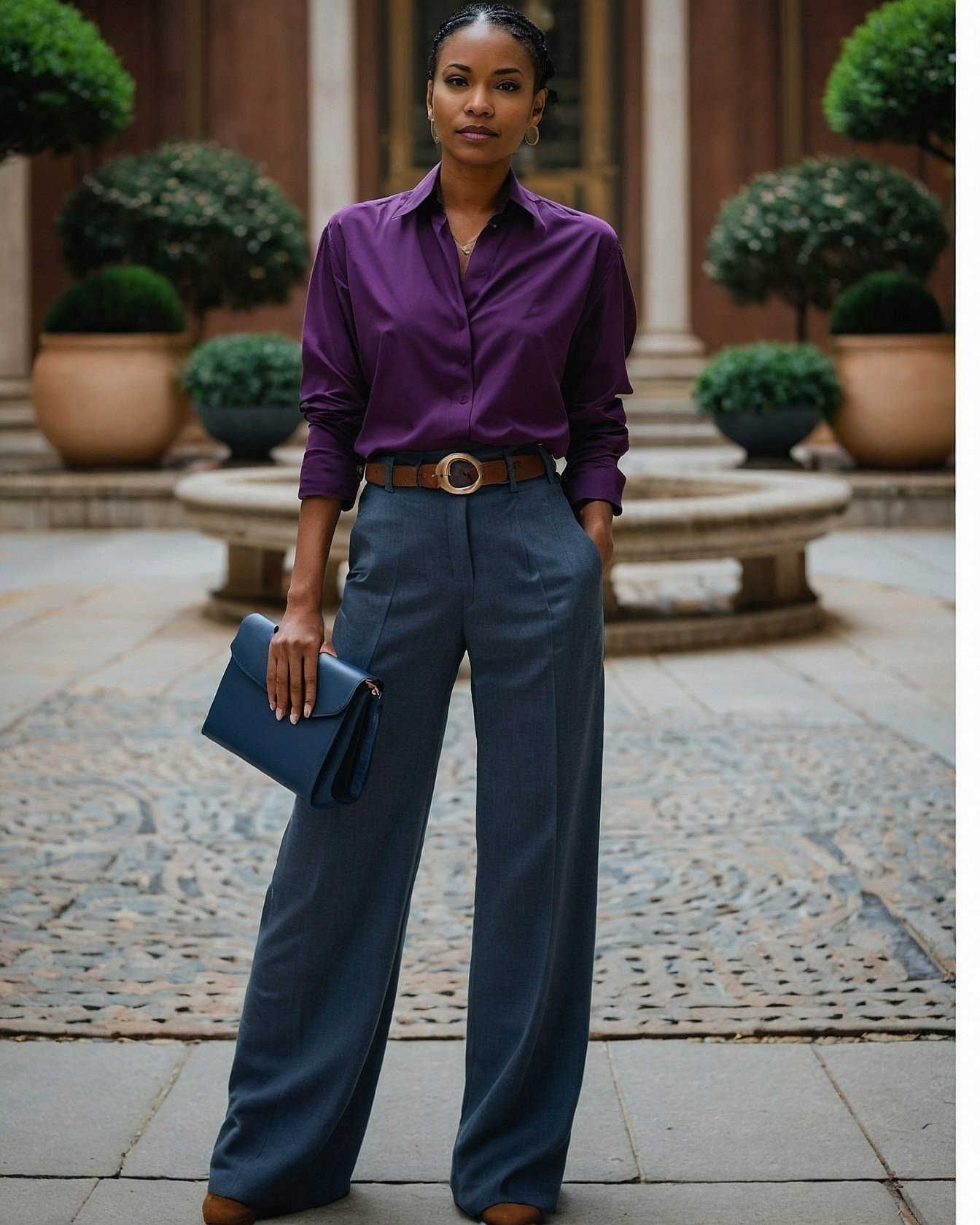 Sharp Tailoring Meets Fluid Drape