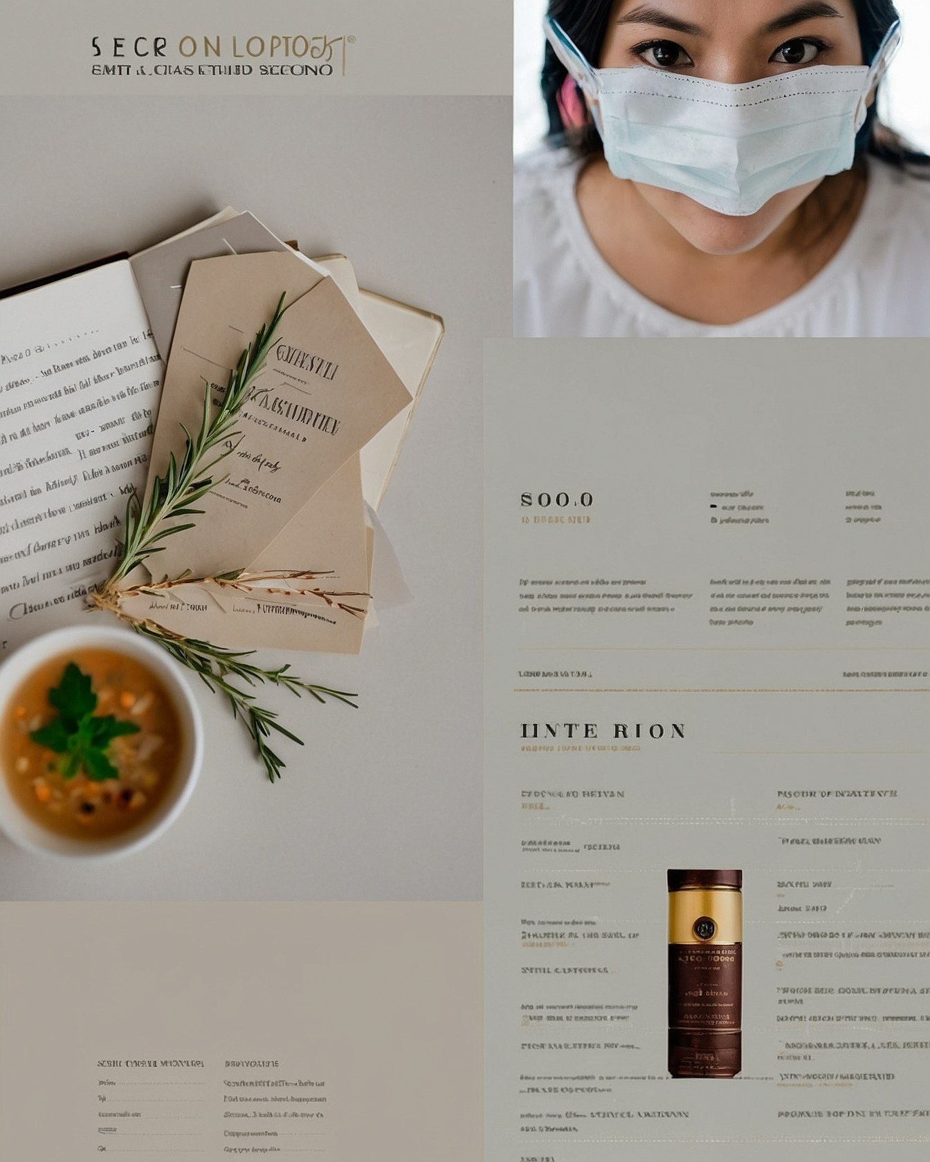 A Culinary Spread Meets Personal Protection