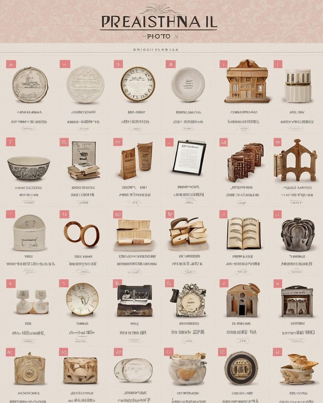 Vintage Architectural Details and Objects