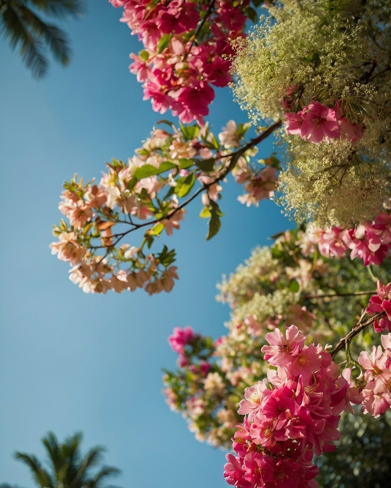 Bright Pink Bougainvillea Wallpapers for Sunny Phone Screens