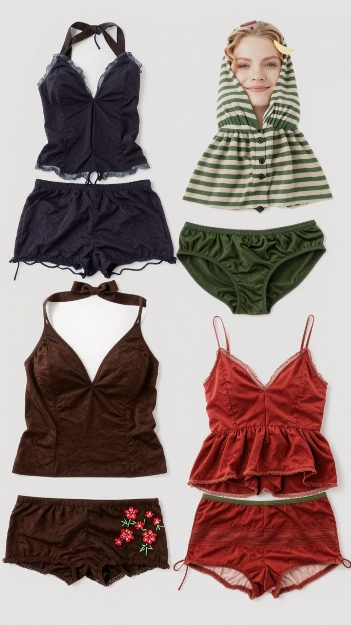 Embracing Playful Swim Shorts and Cover-Ups