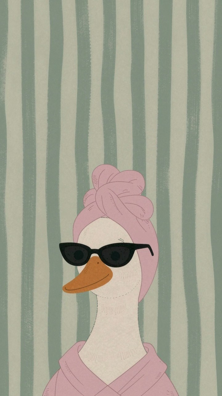 Adding Humorous Duck Wallpaper to Your Lock Screen