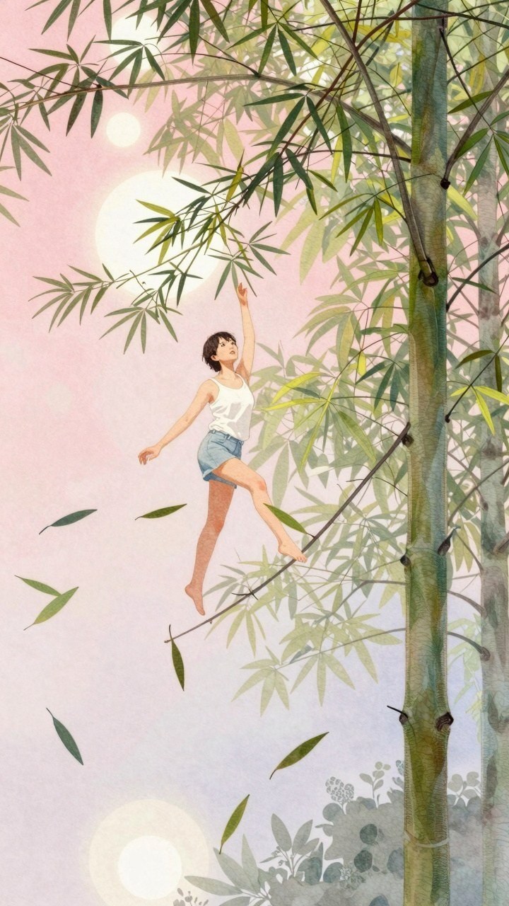 Bringing Whimsical Bamboo Art to Your Lock Screen