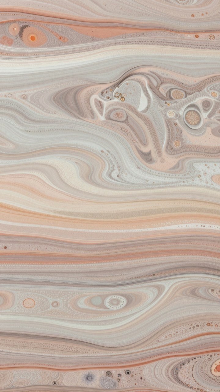 Pairing Sea Green Wallpaper With Swirling Agate Patterns