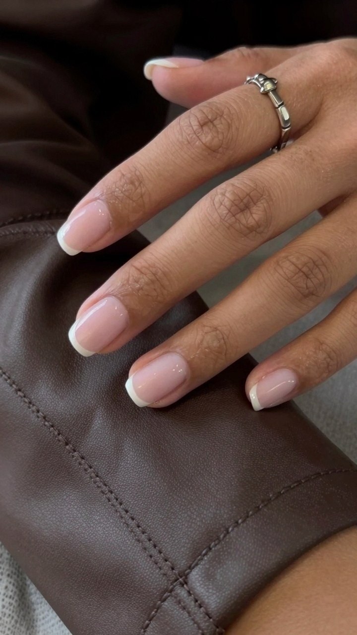 Adding Glossy Top Coats for Healthy Natural Nails