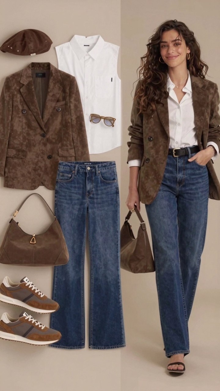 Completing Your Work Outfit With Suede Shoes